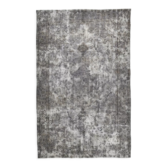 5x8 distressed wool vintage rug262x167cm