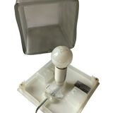 Iviken Ikea glass ice cube lamp 1990