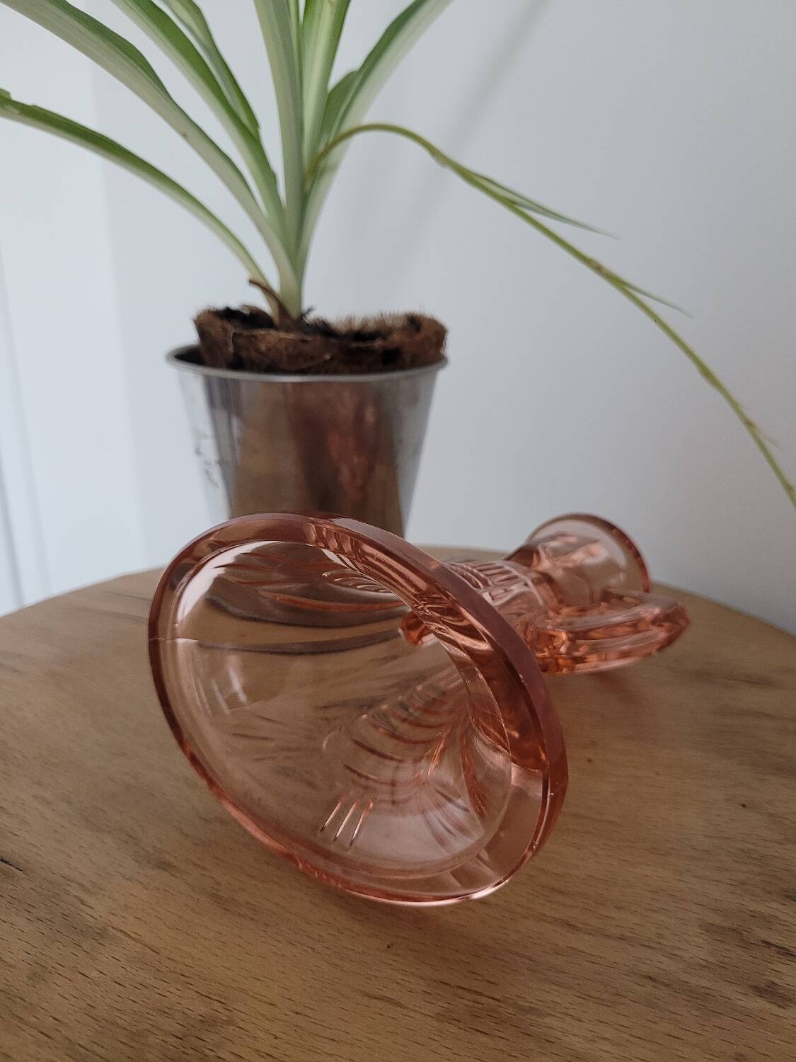 Luxval candle holder by Val Saint Lambert