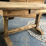 Folk art style work table