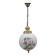 1970s Glass Pendant Light, Czechoslovakia