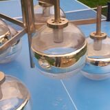 Space age design chandelier from the 70s