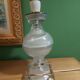 Lamp bases in blown glass, molded, Medici, baluster
