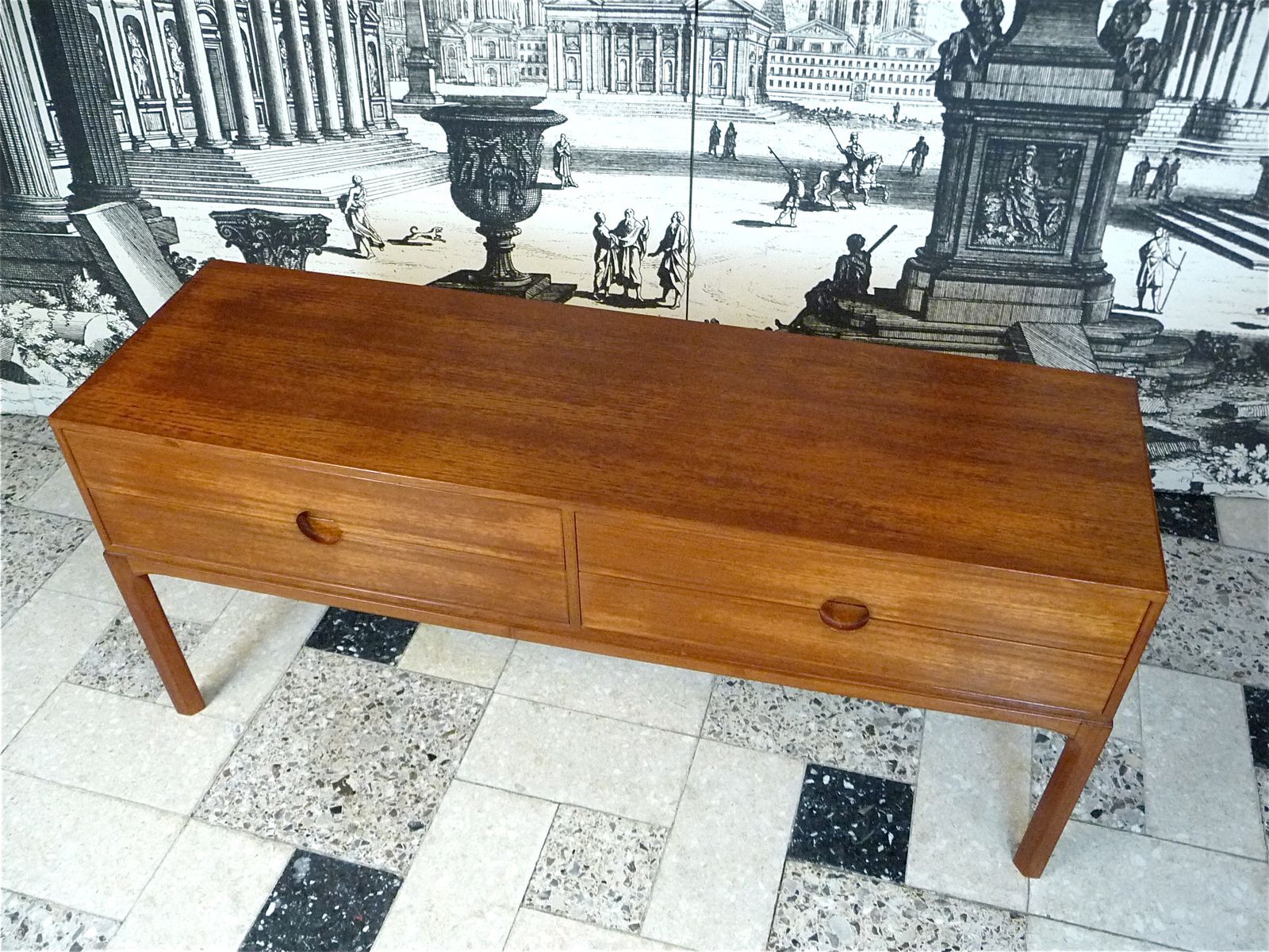 Sideboard in teak from Aksel Kjersgaard, Denmark 1960s
