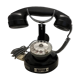 Old bakelite phone