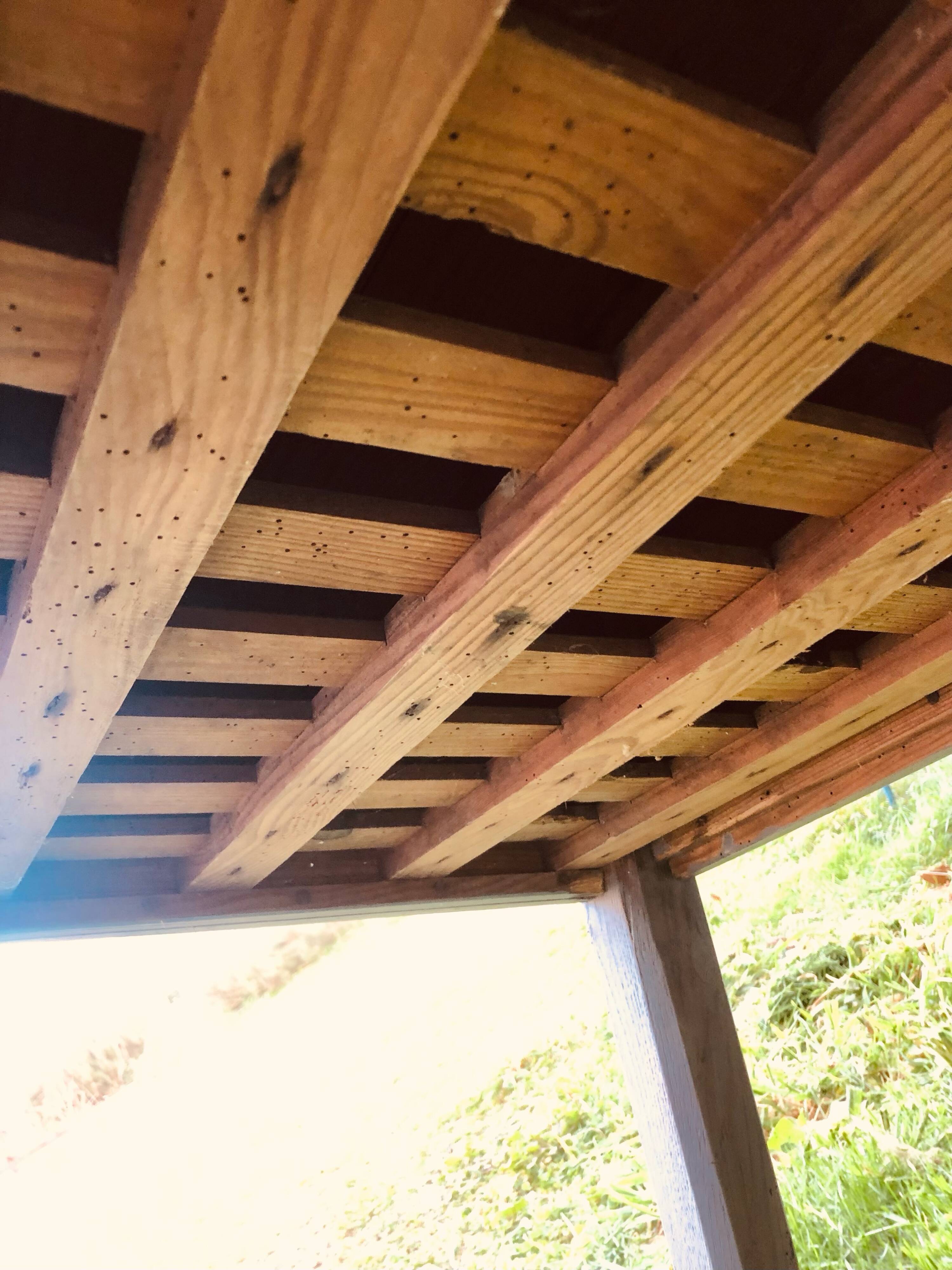 Wooden companion drainer with patina