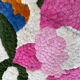 80s floral rug handmade tapitouf in pieces