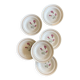 Set of 6 vintage deep plates - Moulin des Loups