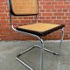 Set of 4 vintage chairs model Cesca B32 in black and chrome