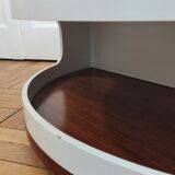 lacquered wood bar/coffee table - Italy 70s