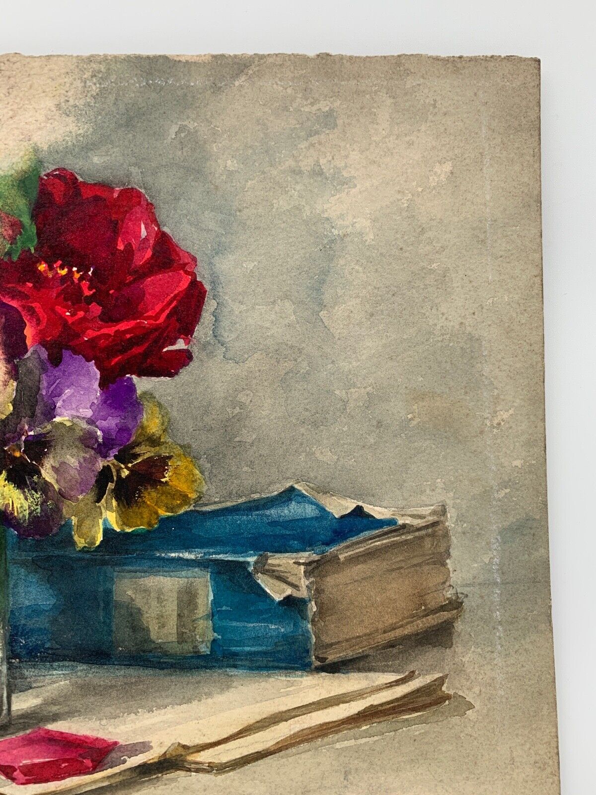 Watercolor on paper gabrielle guillot de raffaillac still life
