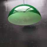 Green opaline pendant light