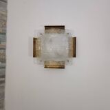 Murano glass wall light by Mazzega