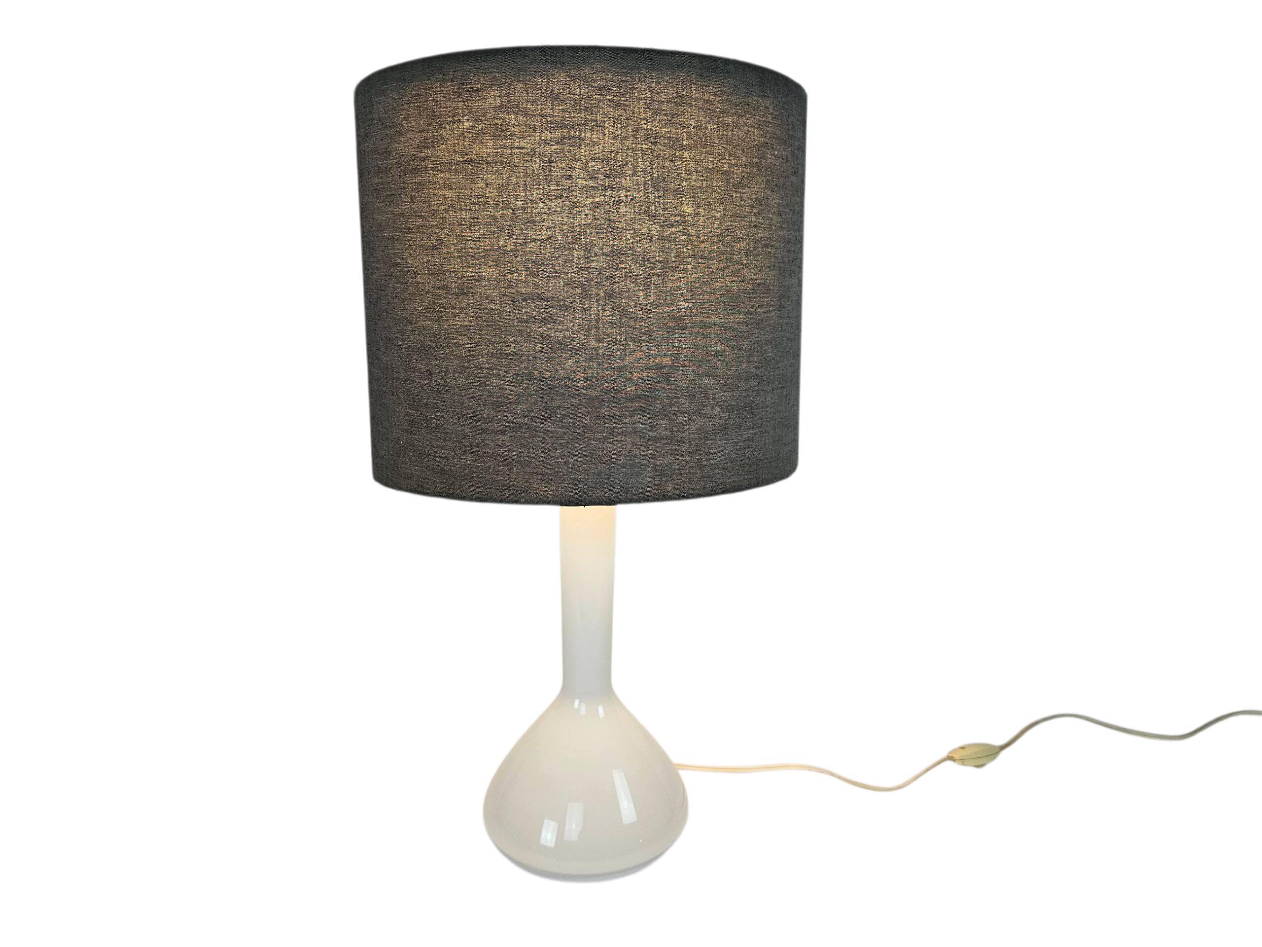 Kastrup Holmegaard -  Denemarken - desk lamp - glass- 60's