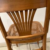 Fauteuil de bureau canné