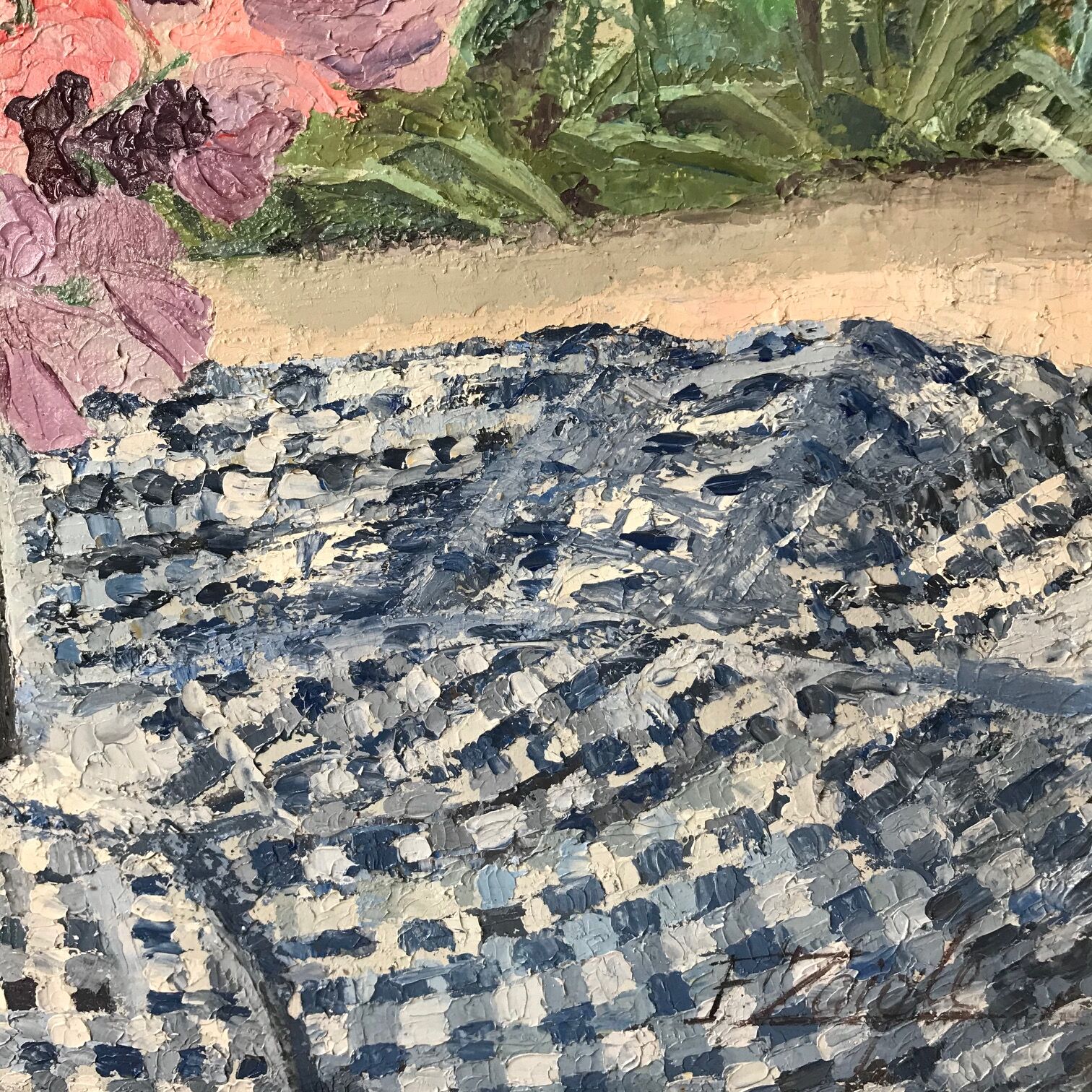 Vintage charm painting