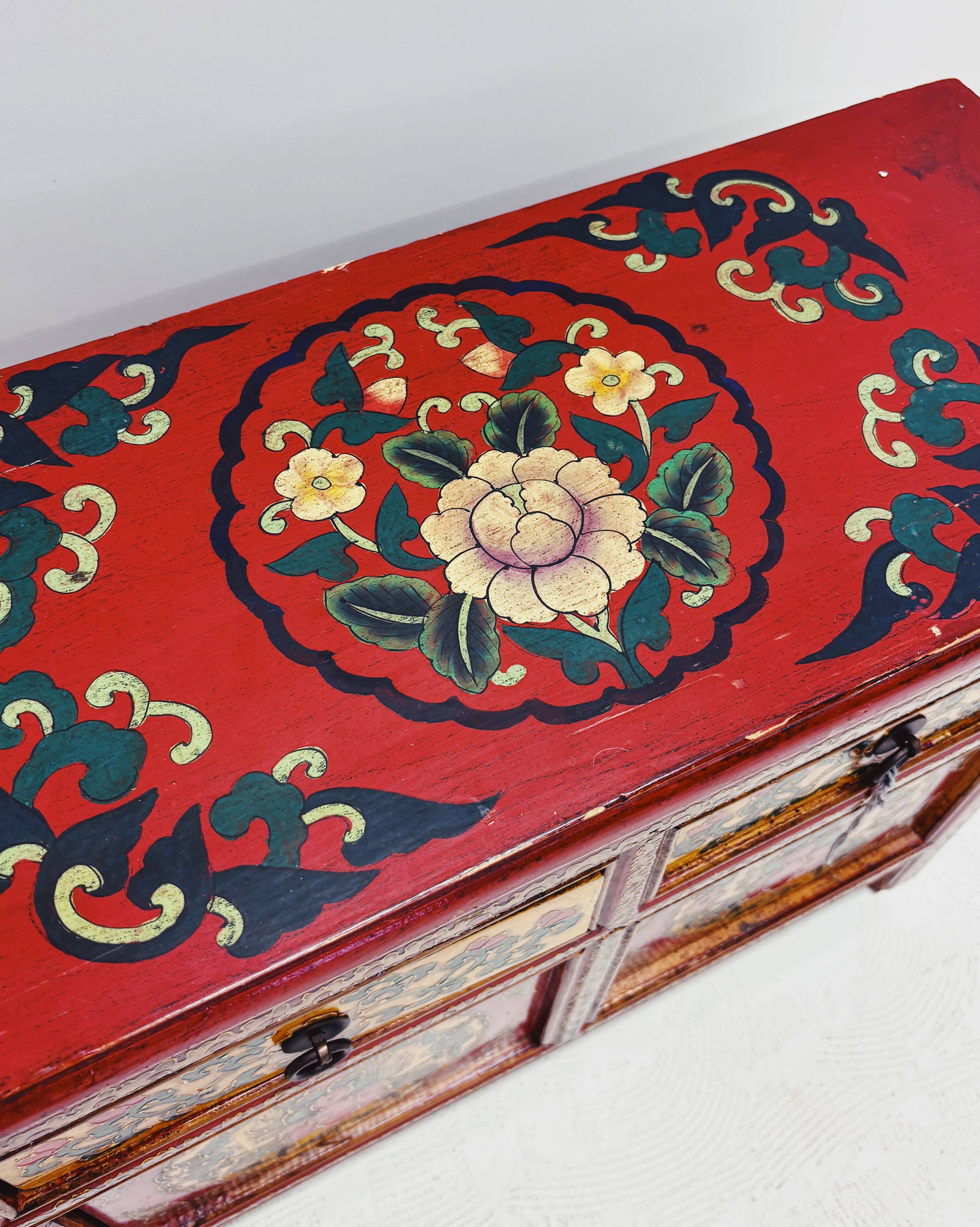 Tibetan Bedside Tables