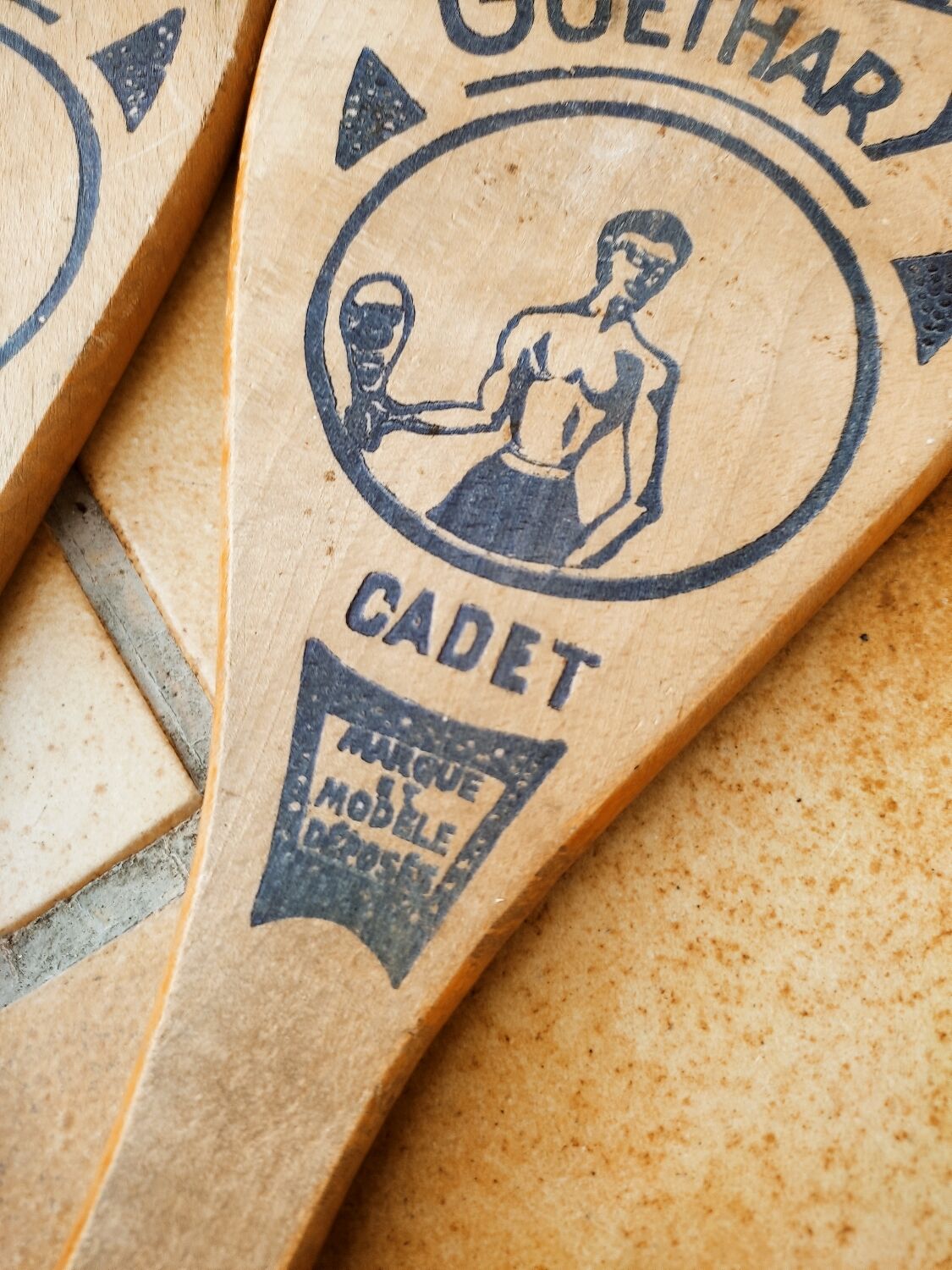 Basque wooden guethary game