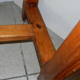 Wooden farm table