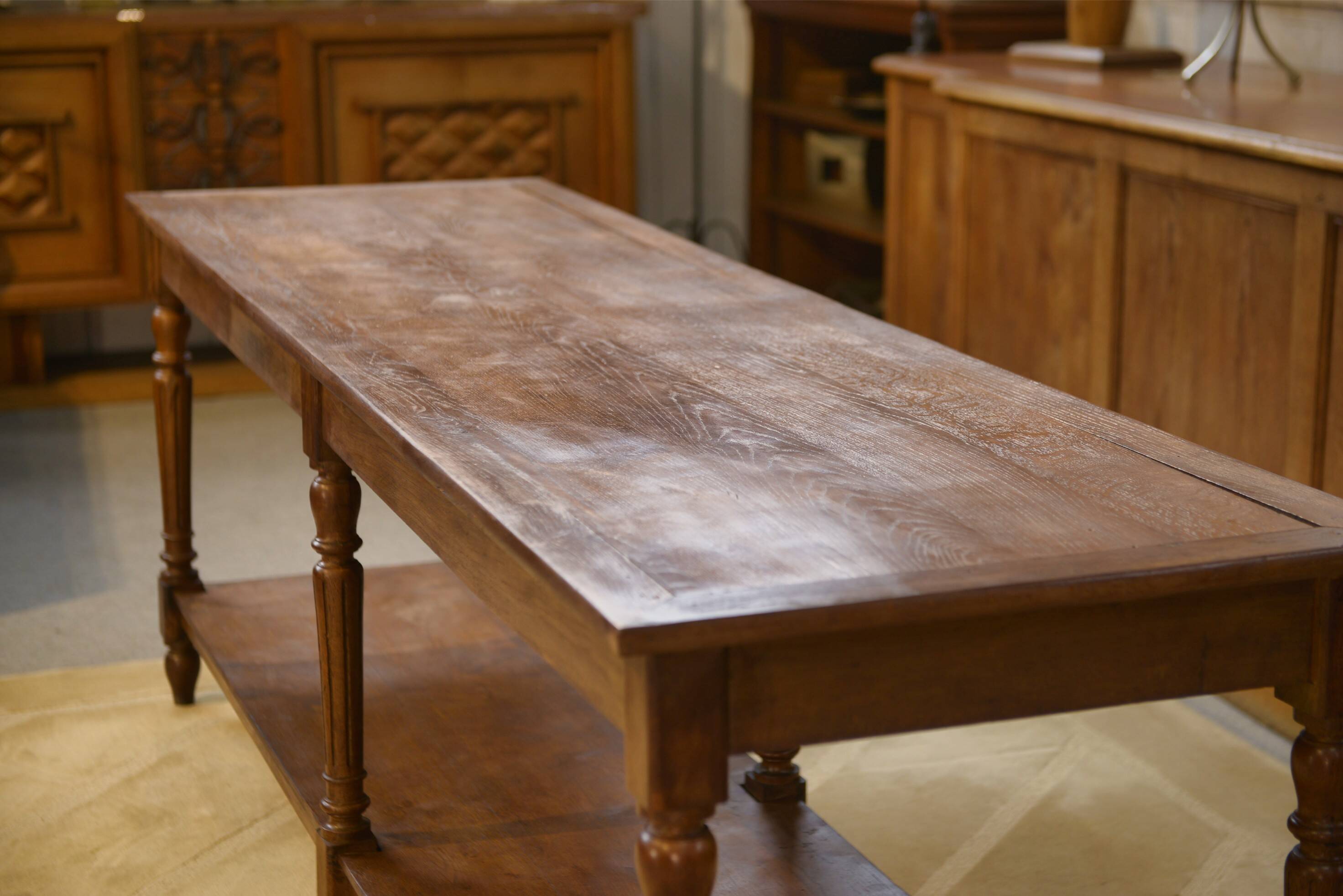 Table de drapier en chêne 1920’s