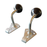 Duo of vintage patères