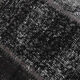 7x10 distressed black & gray vintage rug, 299x203cm