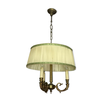 Lustre de style louis xvi en bronze doré xx siècle