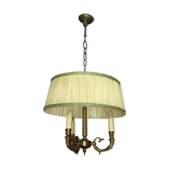 Lustre de style louis xvi en bronze doré xx siècle