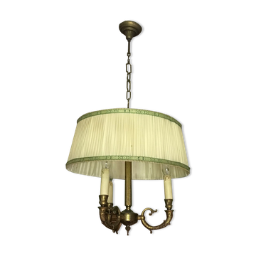 Lustre de style louis xvi en bronze doré xx siècle