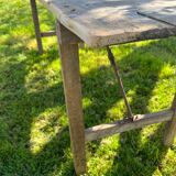 Table pliante ancienne en bois