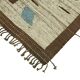 Handwoven Tribal One of a Kind 274 cm x 378 cm Beige Wool Carpet