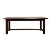 Farm table circa 1900 in solid oak and pine.