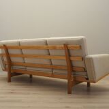 Canapé en chêne, design danois, années 1960, designer : Hans J. Wegner
