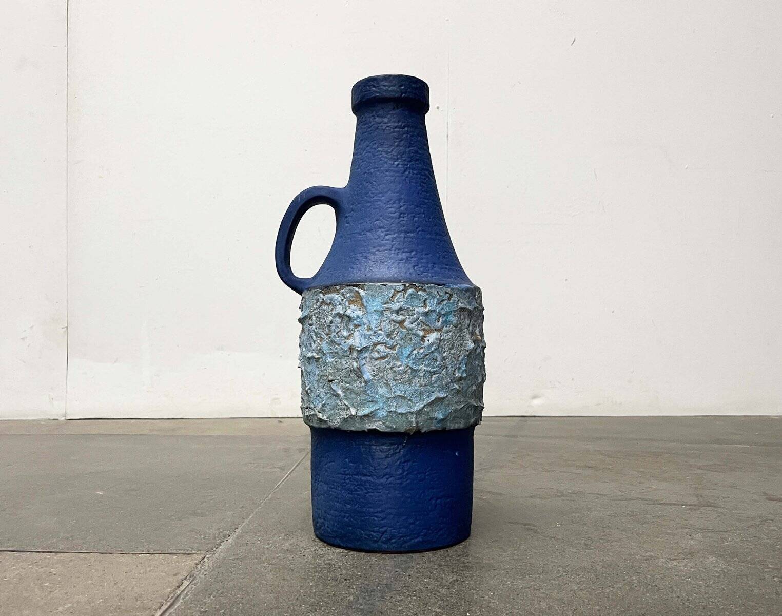Vase de sol WGP Fat Lava en poterie ouest-allemande moderne du milieu du siècle de Carstens Tönnieshof, années 1960