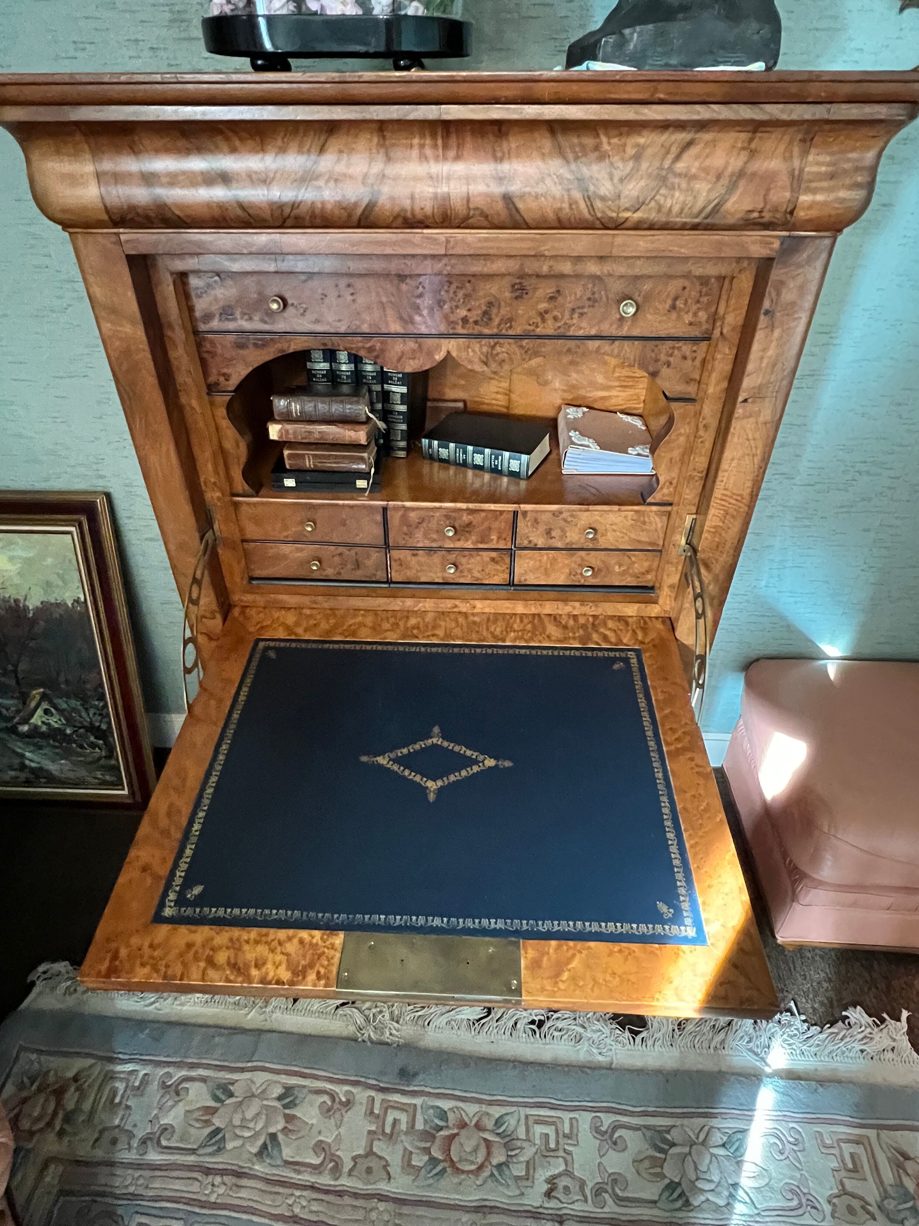 Secretary old nineteenth century mahogany