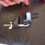 Danish orange workshop lamp from the 70s