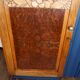Sideboard Enfilade mirror Art Deco with floral motifs marble top