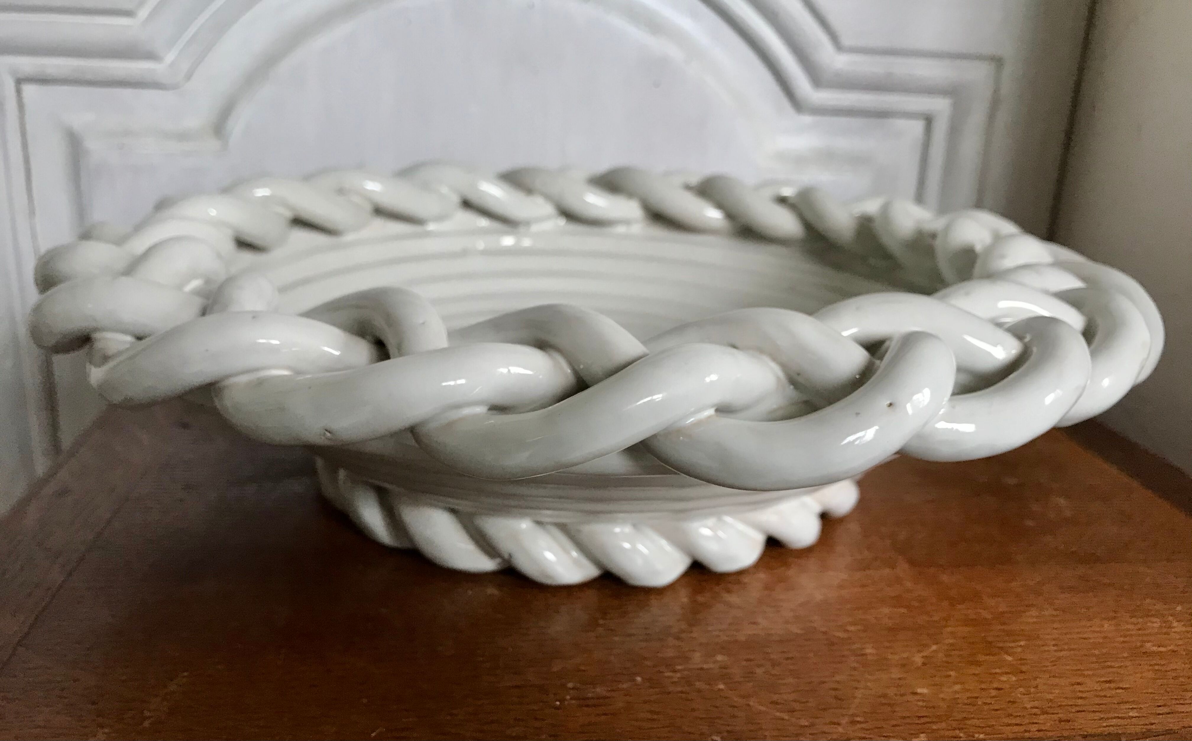Braided ceramics cut