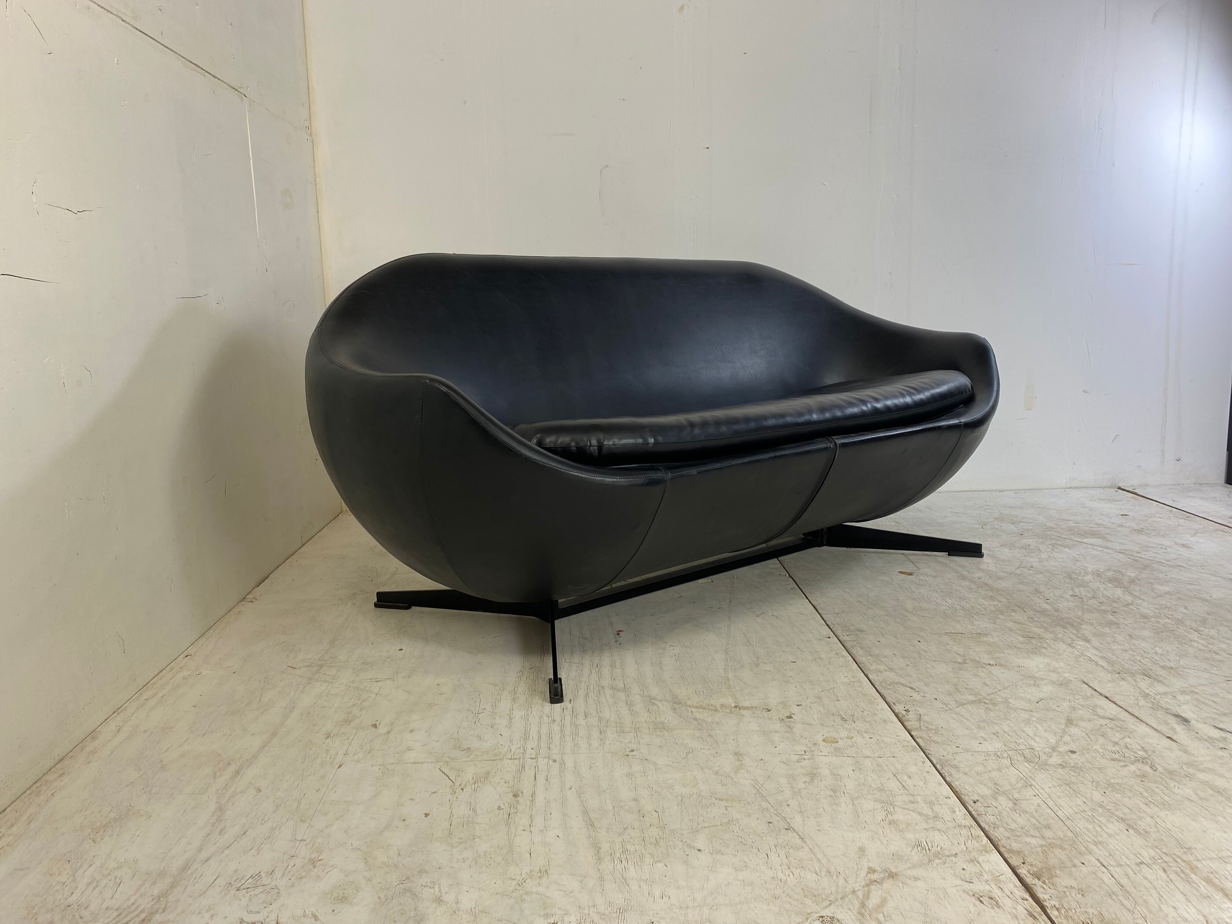 Mid-Century Space Age Sofa by Pierre Guariche for Meurop, 1960s