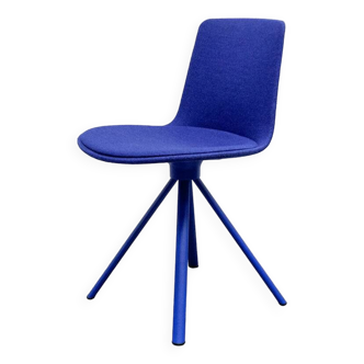 Lottus Spin chair in Blue fabric from ENEA