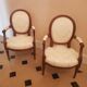 Paire de fauteuils époque Louis XVI vers 1780