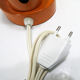 Lampe de table années 1960 orange