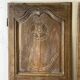 Pair of 18th century oak cabinet doors