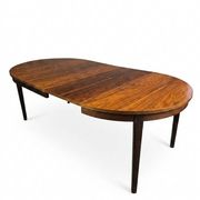 Table scandinave extensible en palissandre des années 60