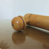 Porta wooden coat 3 hooks 70s