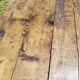 Large rustic farmhouse table bobbin legs