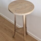 Old pedestal table driftwood