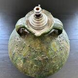 Green jar lamp base