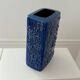 West Germany blue ceramic vase