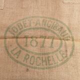 Ancient canvas bag